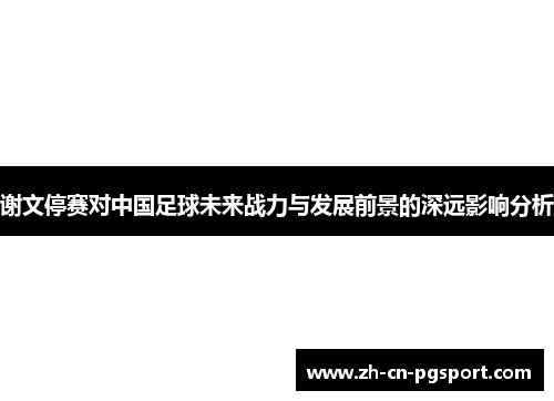 谢文停赛对中国足球未来战力与发展前景的深远影响分析